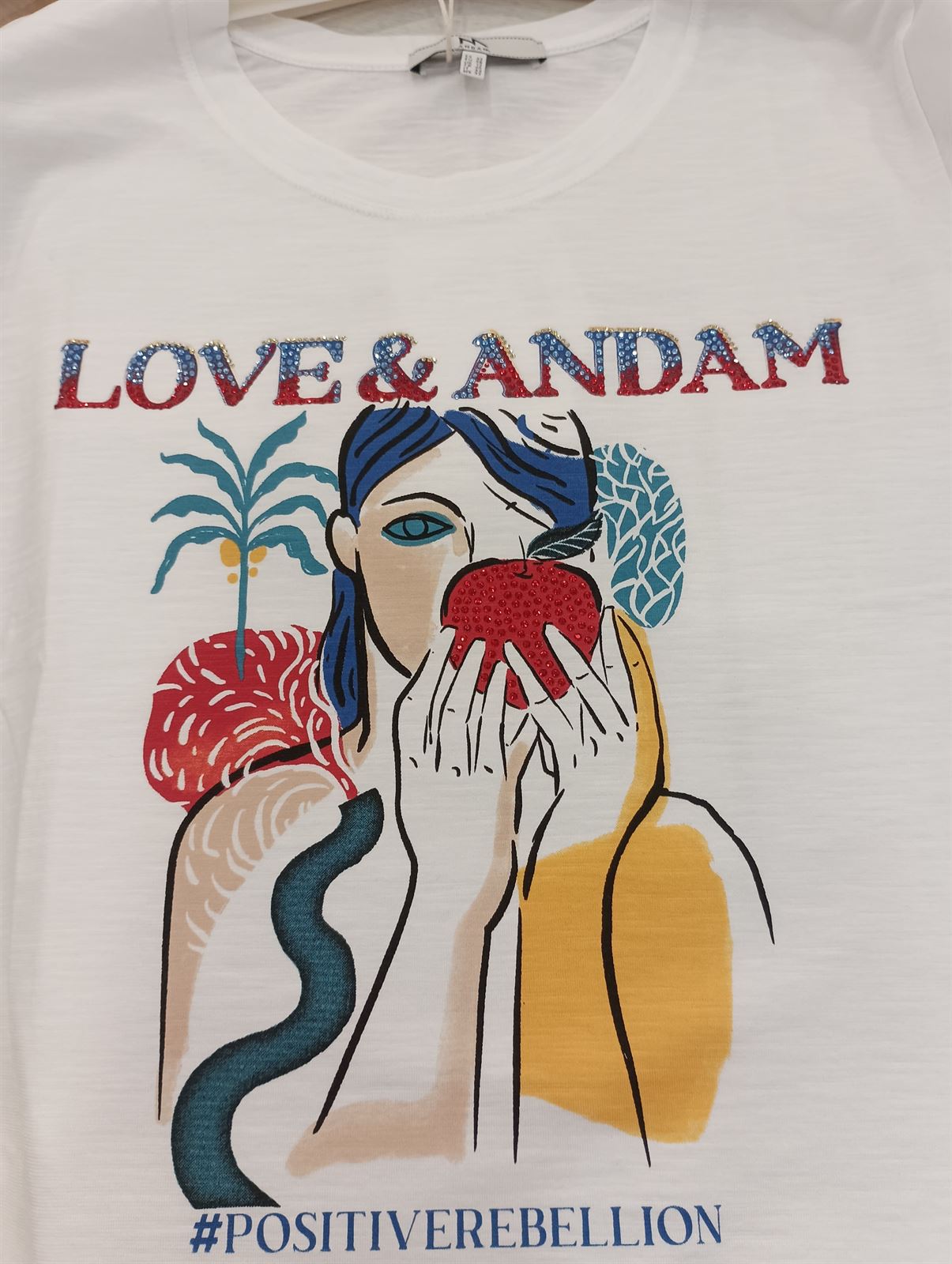 Camiseta Andam manzana - Imagen 4