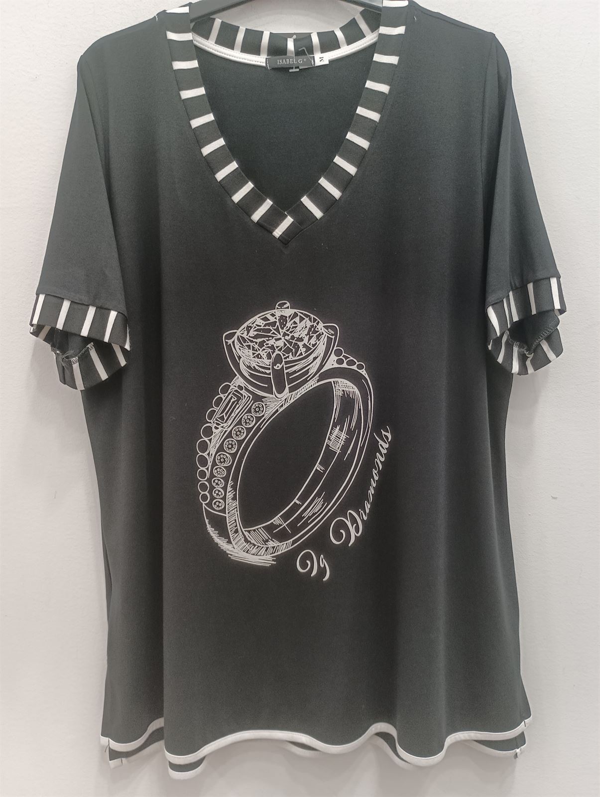 Camiseta anillo moda curvy - Imagen 5