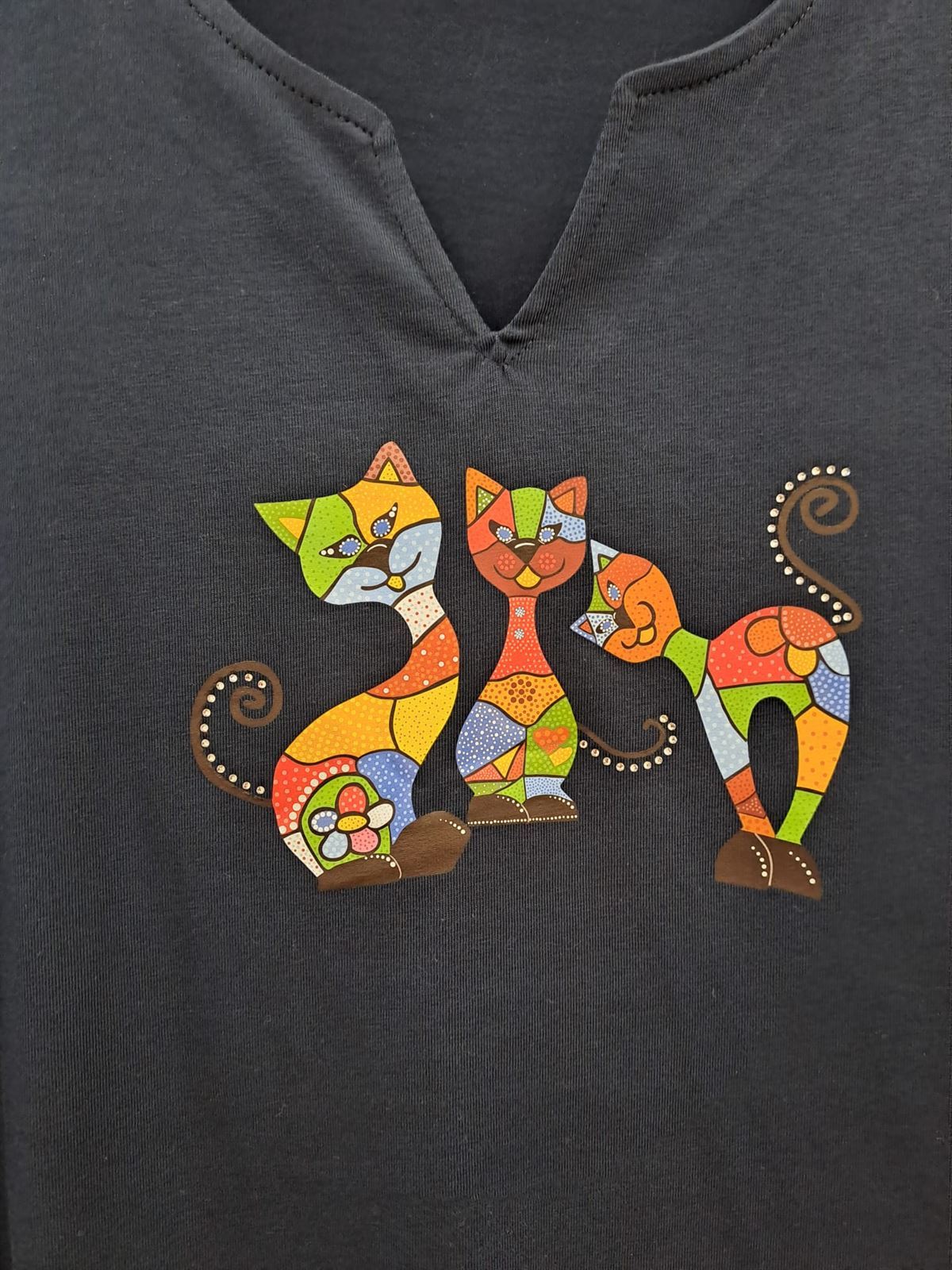 Camiseta gatos - Imagen 2