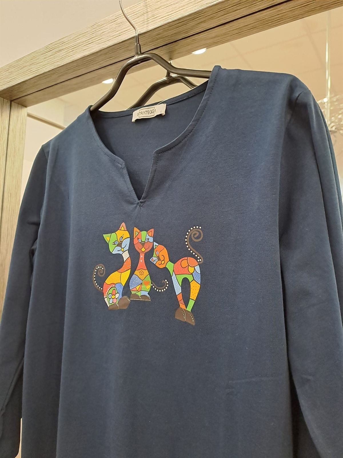 Camiseta gatos - Imagen 4