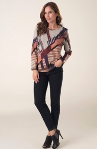 Camiseta jersey estampada - Imagen 2
