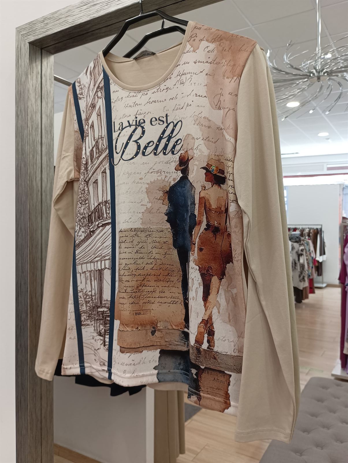 Camiseta la vie es belle - Imagen 2