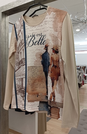 Camiseta la vie es belle - Imagen 2