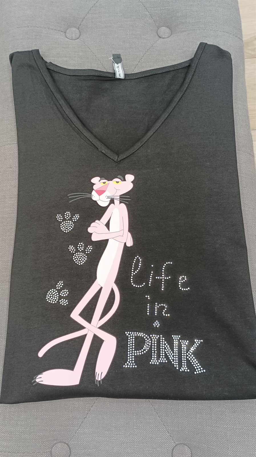 Camiseta pantera rosa - Imagen 2