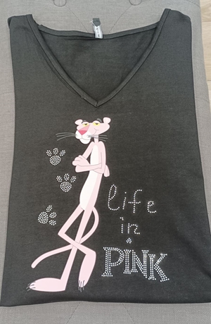 Camiseta pantera rosa - Imagen 2