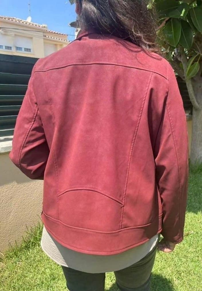 Cazadora granate - Imagen 2