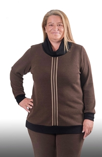 Conjunto de punto marrón - Imagen 1