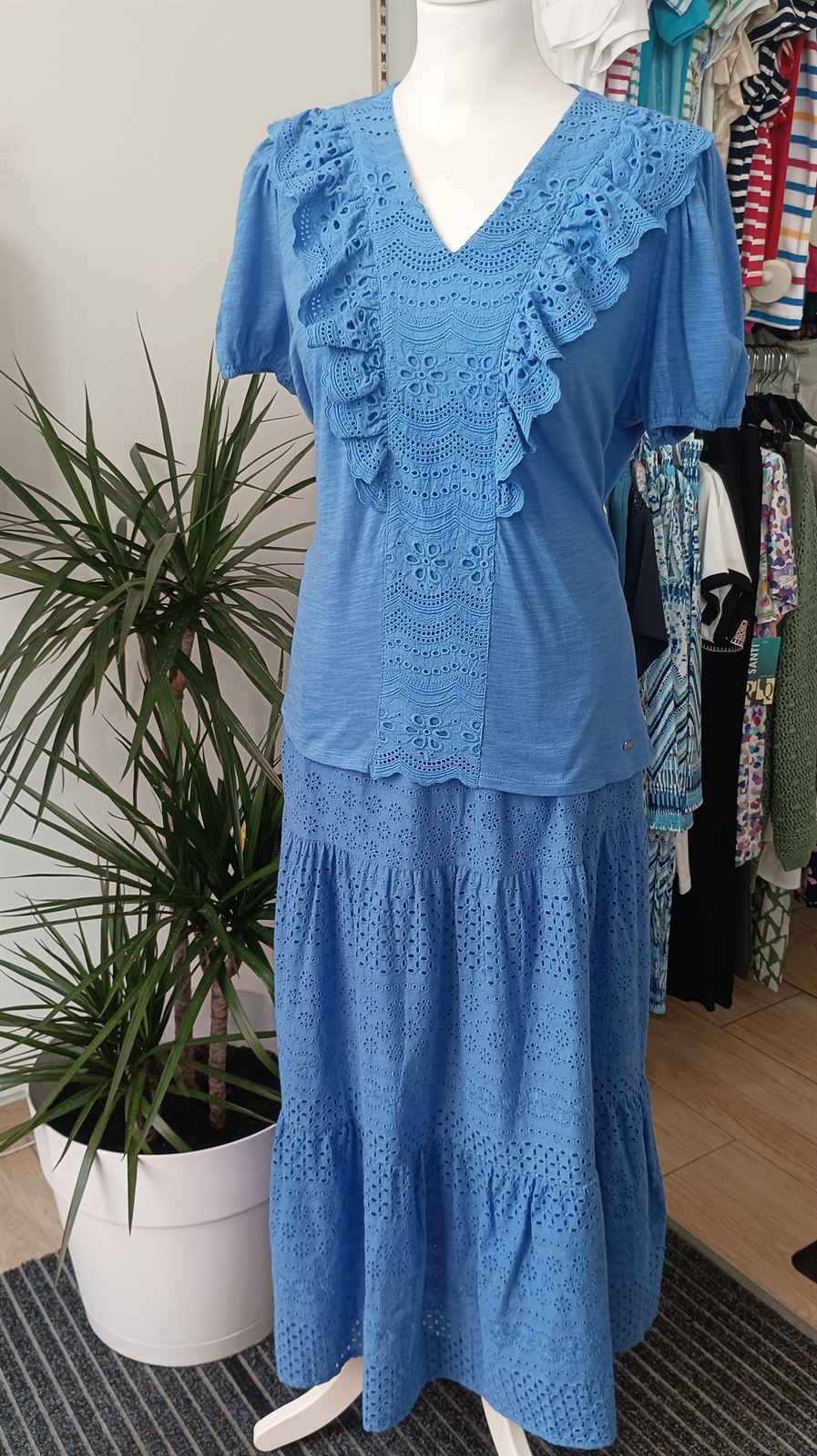 Conjunto ibicenco falda larga - Imagen 4