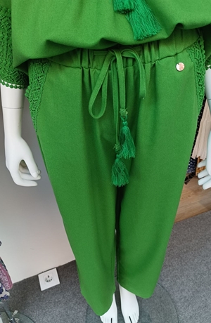 Conjunto ibicenco verde - Imagen 2