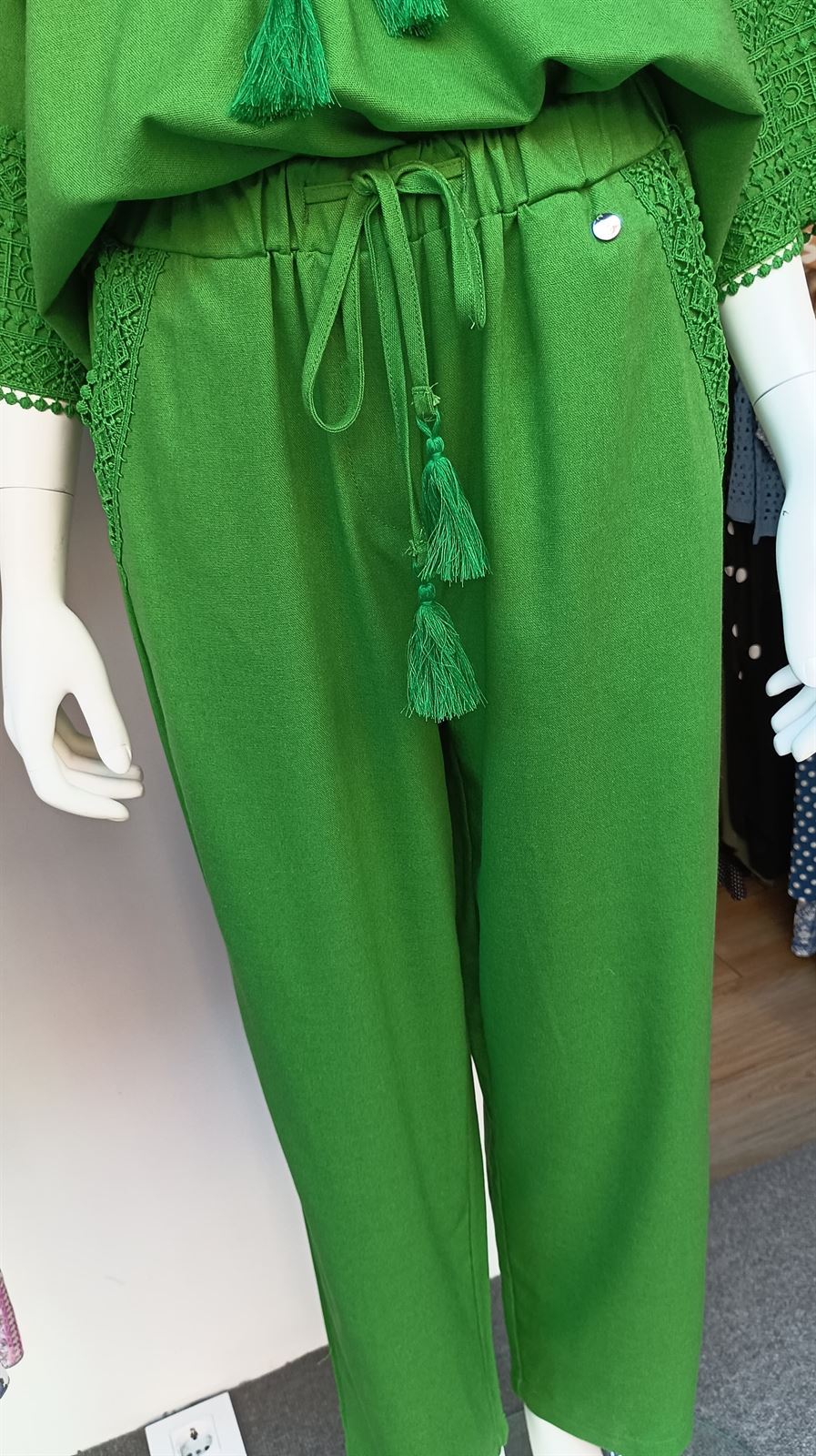 Conjunto ibicenco verde - Imagen 7