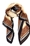 Foulard animal print marrones - Imagen 1