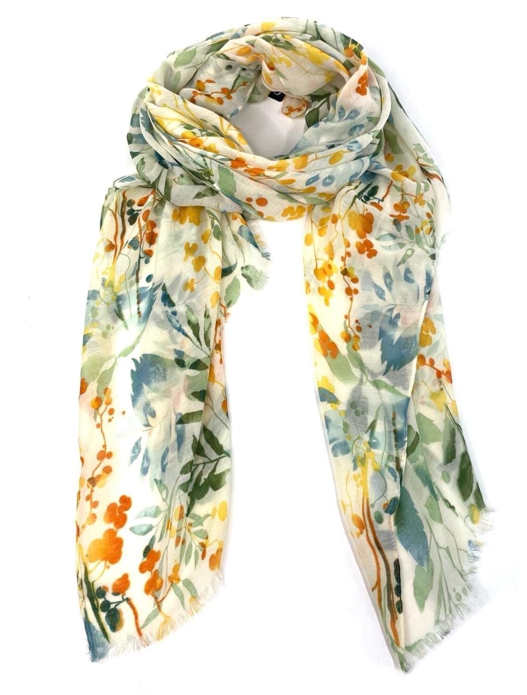 Foulard estampados verdes - Imagen 1