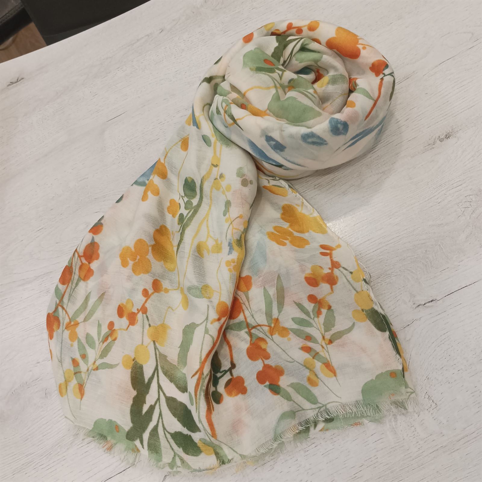 Foulard estampados verdes - Imagen 2