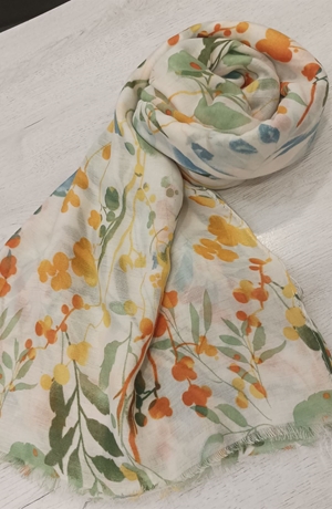 Foulard estampados verdes - Imagen 2