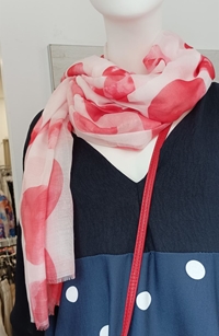 Foulard lunares rojos - Imagen 2