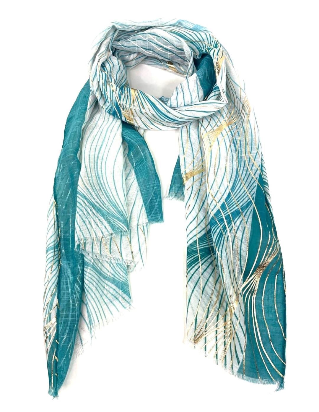 Foulard turquesa - Imagen 1