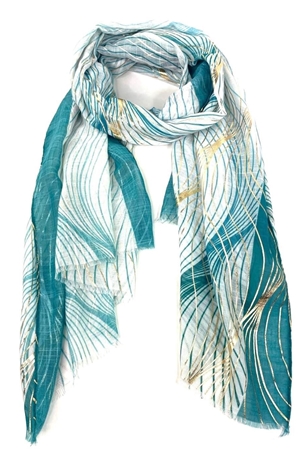 Foulard turquesa - Imagen 1