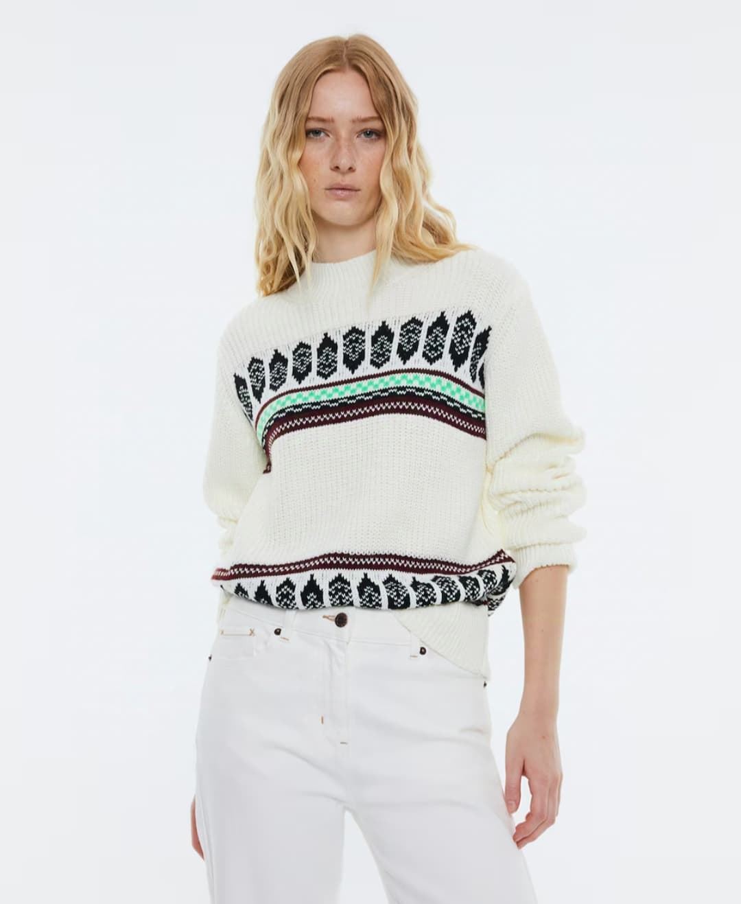 Jersey blanco ANDAM - Imagen 2
