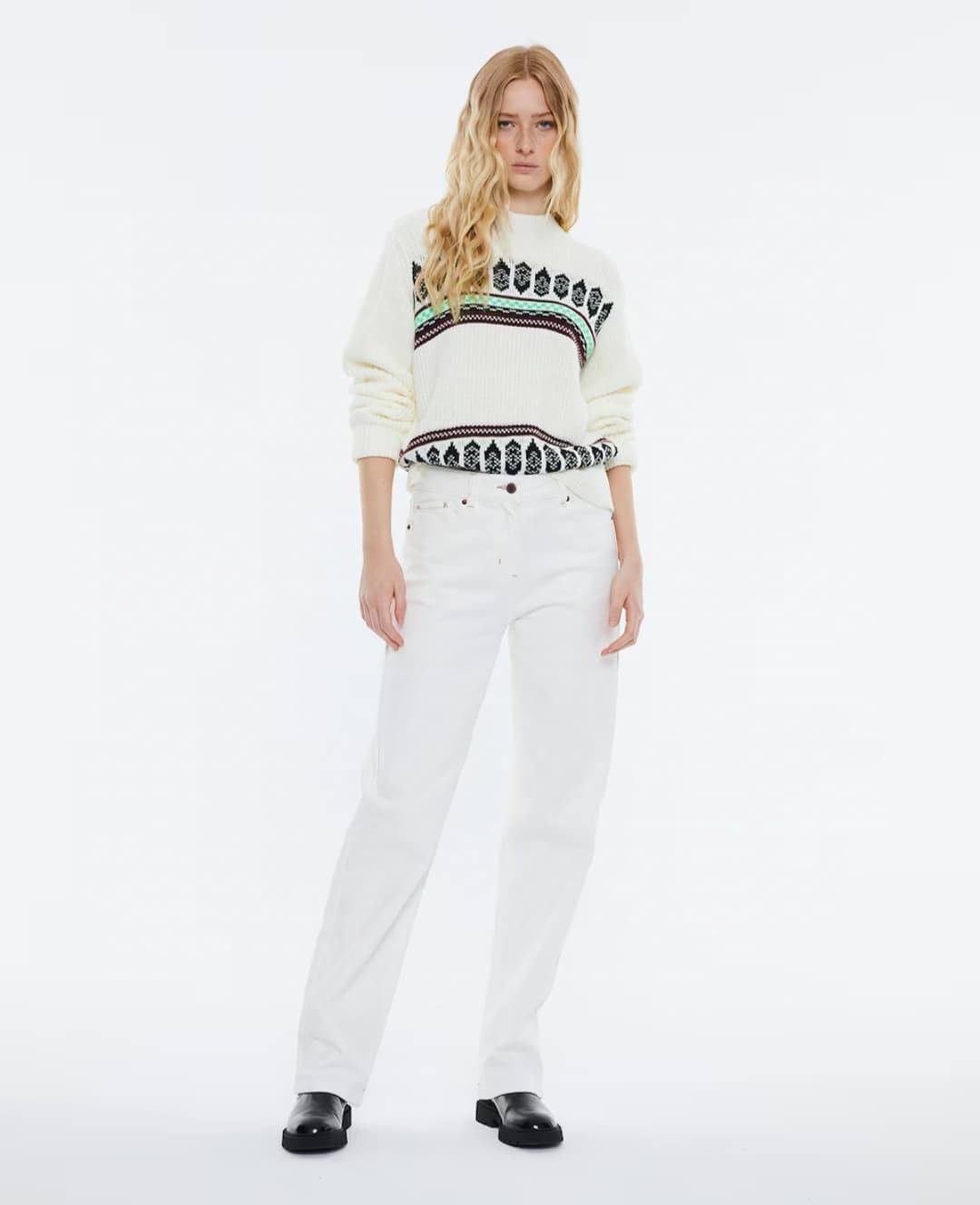 Jersey blanco ANDAM - Imagen 6