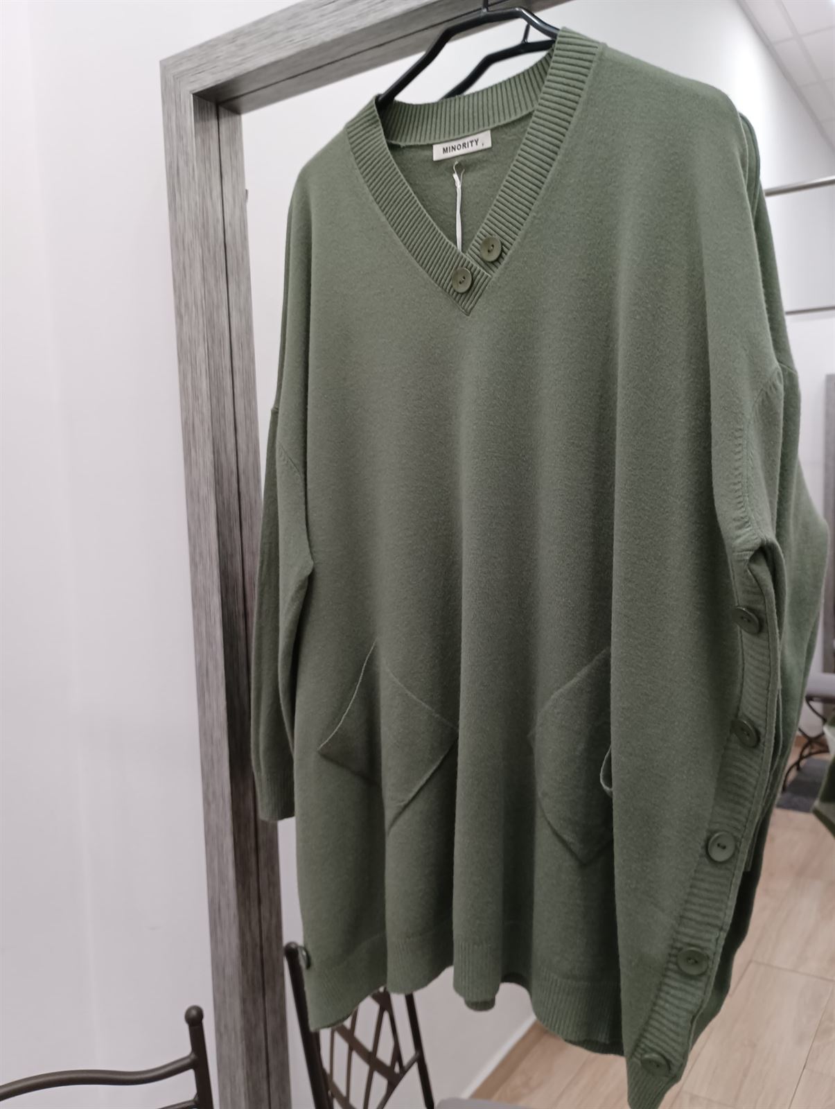 Jersey tipo capa moda curvy - Imagen 2