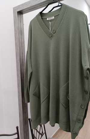 Jersey tipo capa moda curvy - Imagen 2