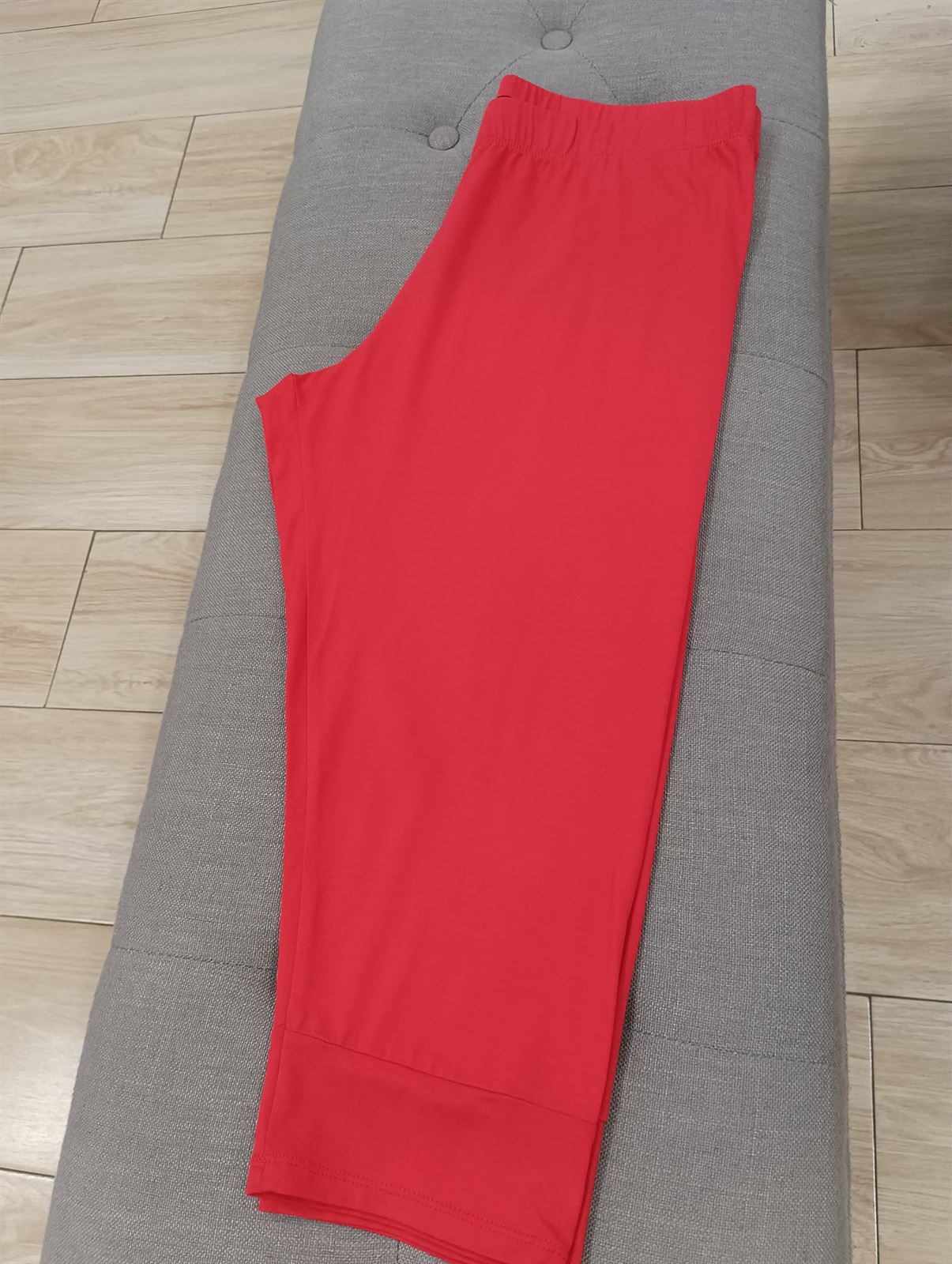 Legging roja corta - Imagen 1