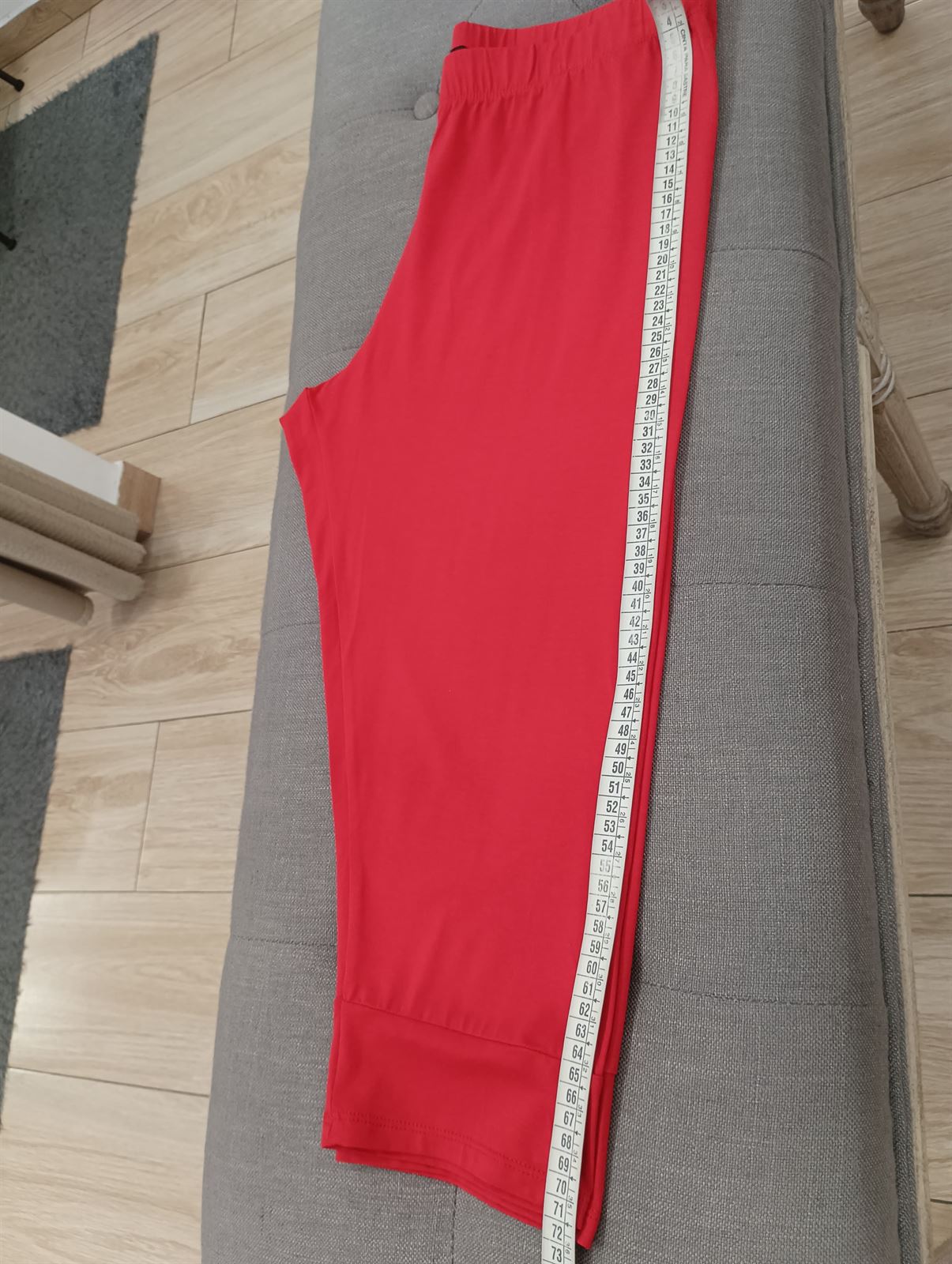 Legging roja corta - Imagen 3