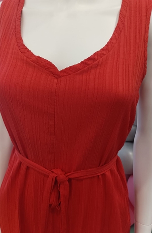 Mono piernas anchas rojo - Imagen 2