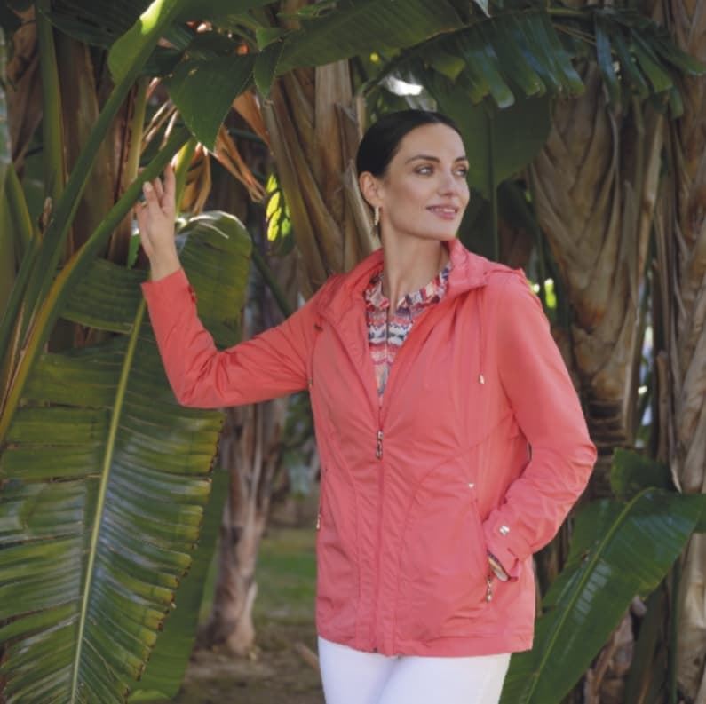 Parka coral - Imagen 1