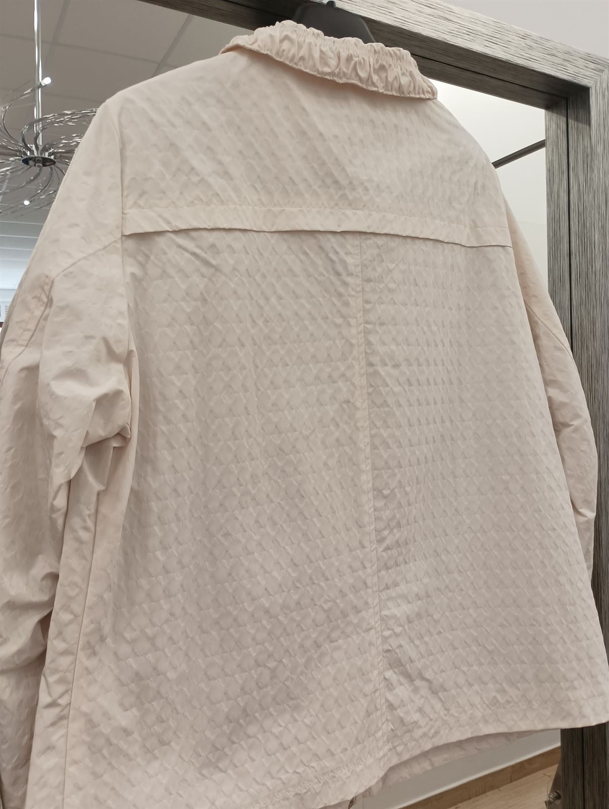Parka corta blanco roto - Imagen 5