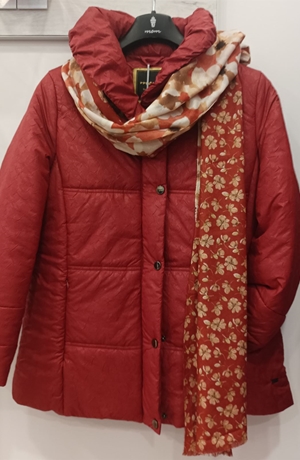 Parka granate Rosse - Imagen 2