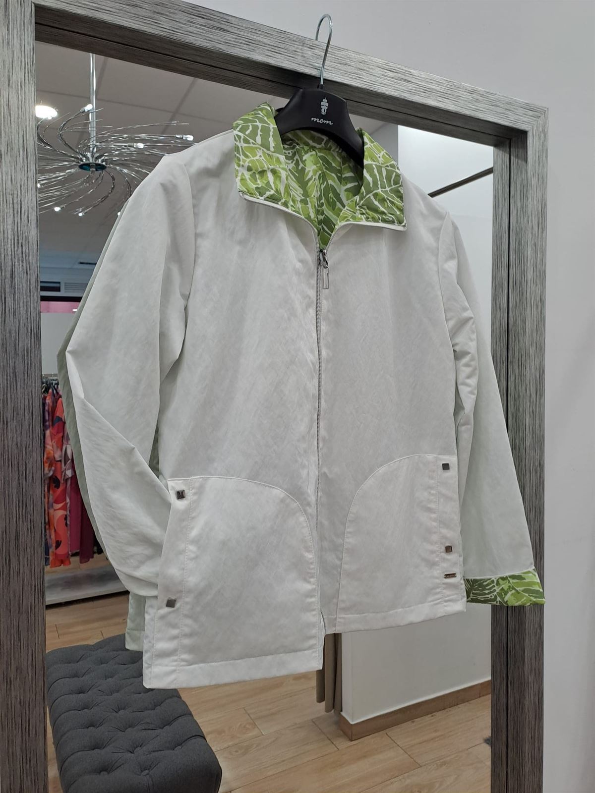 Parka reversible hojas - Imagen 4