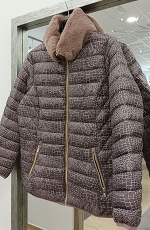 Parka rosa topos - Imagen 2