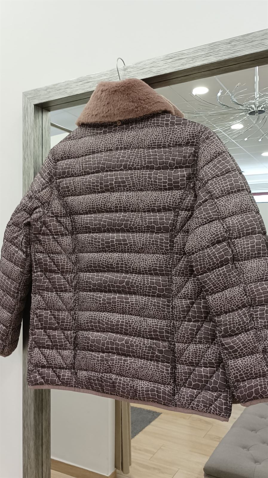 Parka rosa topos - Imagen 4