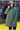 Parka verde larga - Imagen 1