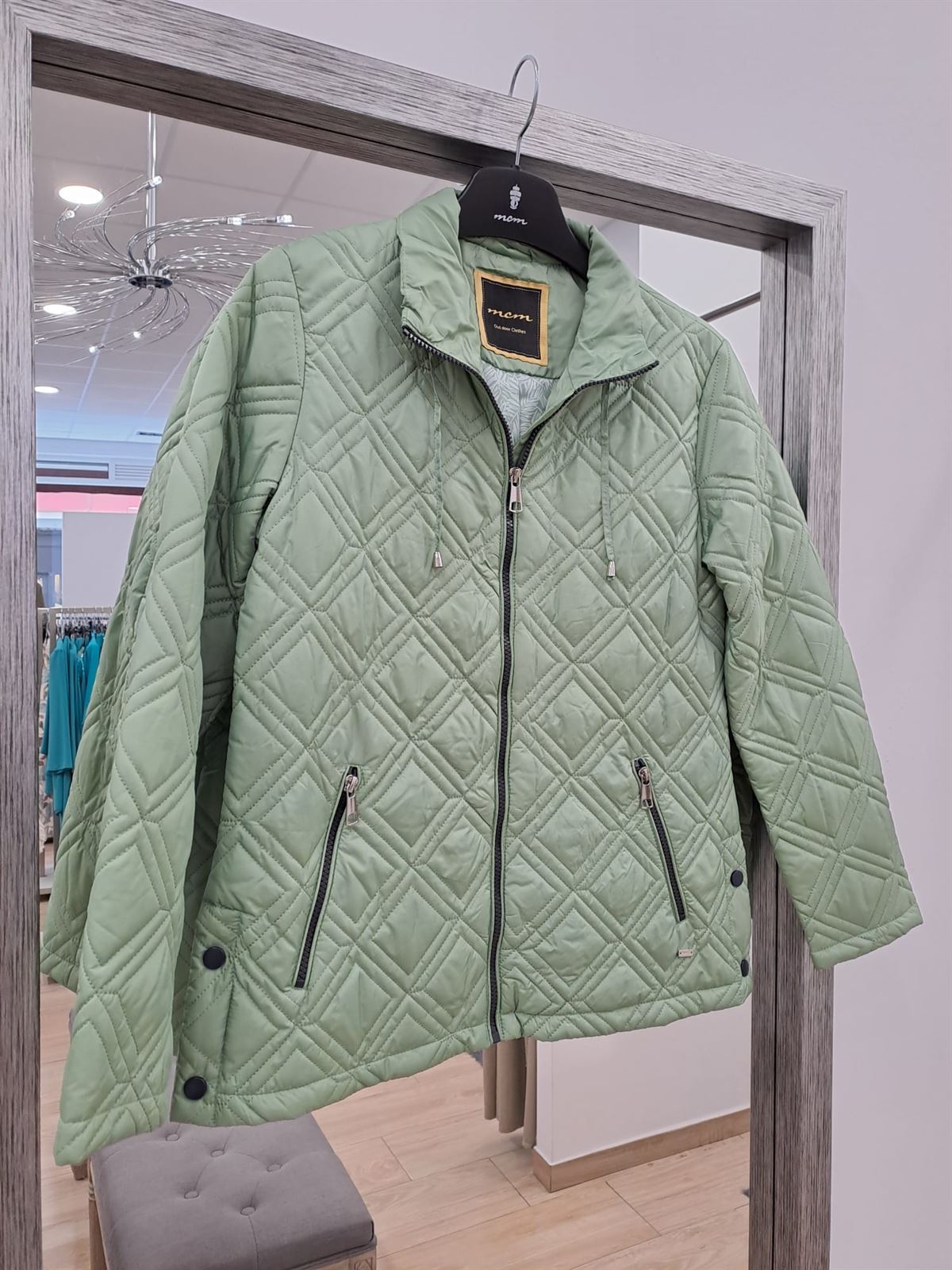 parka verde Xoana - Imagen 2