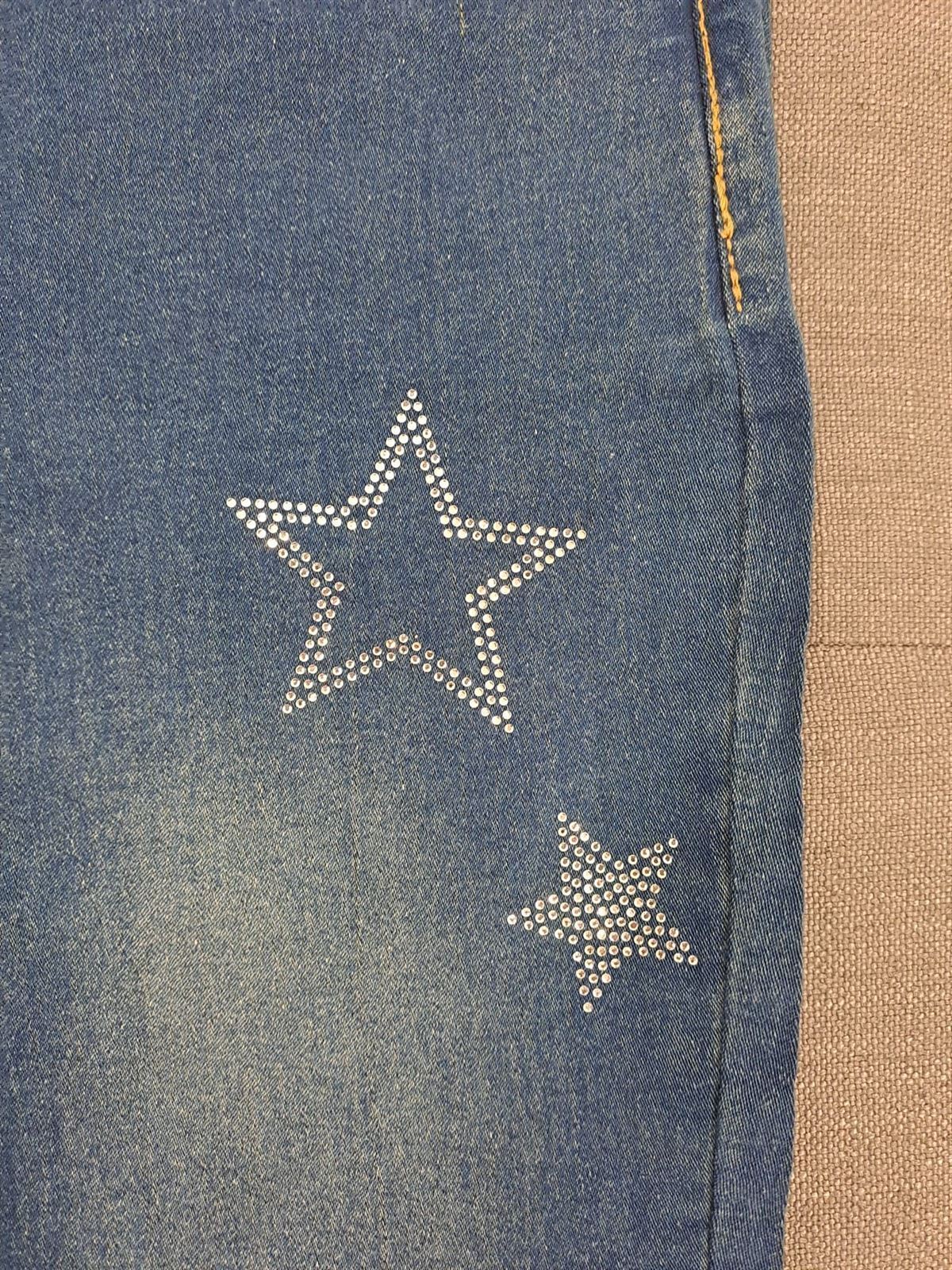 Vaquero star azul moda curvy - Imagen 3