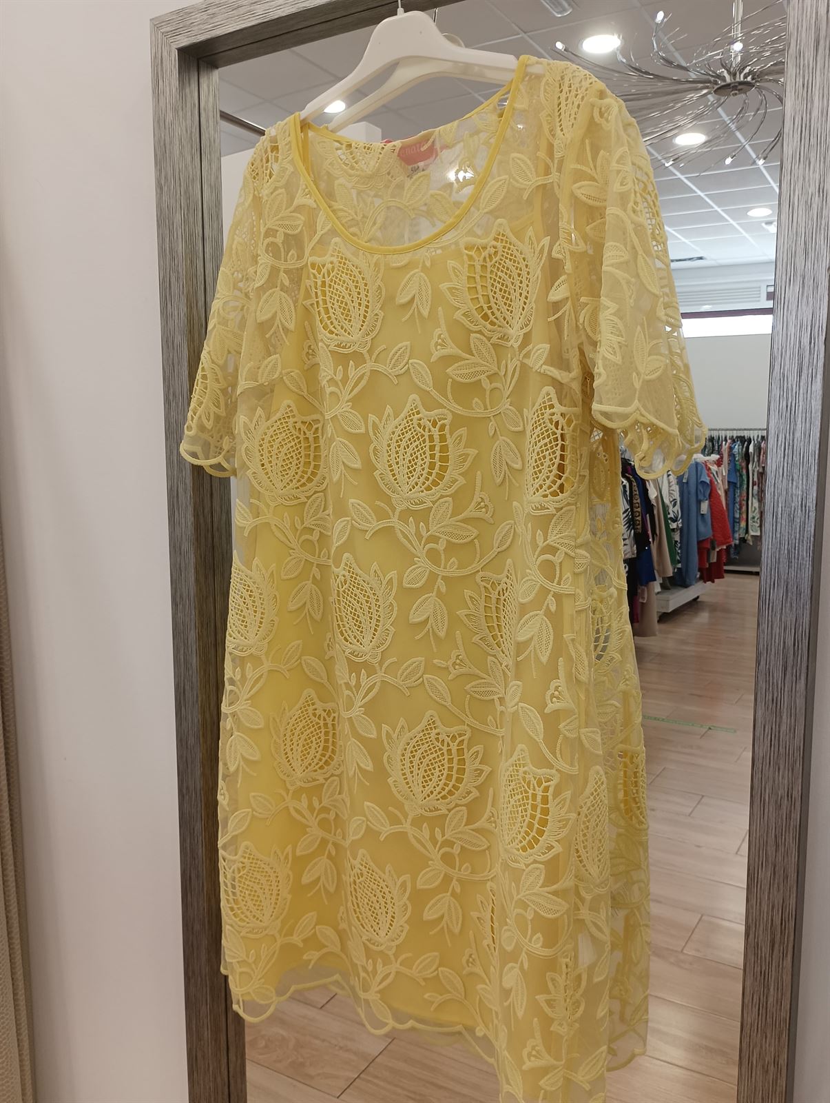 Vestido amarillo Flora - Imagen 2