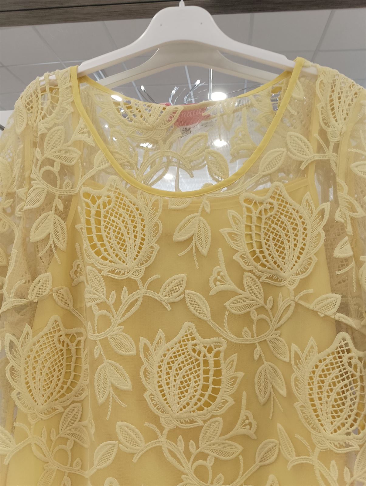 Vestido amarillo Flora - Imagen 4