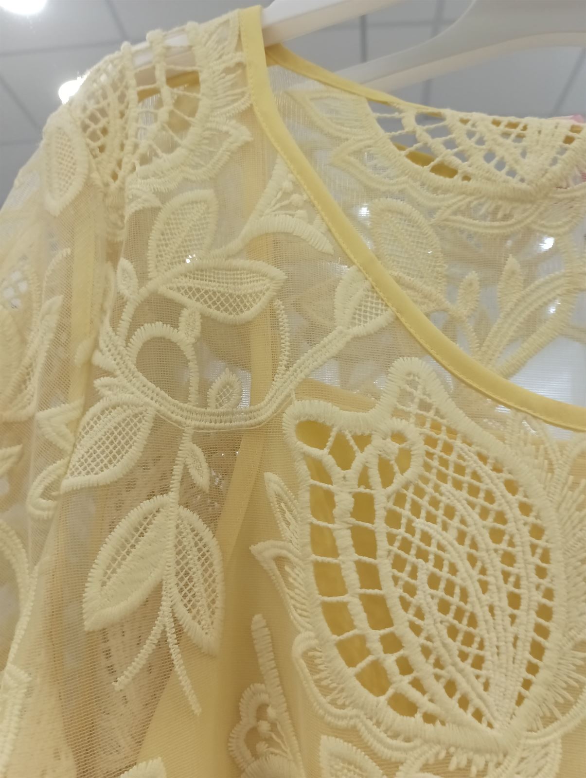 Vestido amarillo Flora - Imagen 6