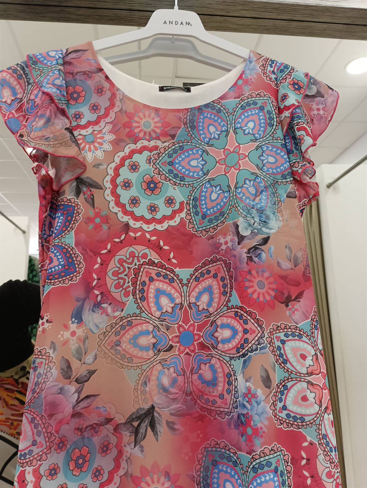 Vestido corto floral Lilit - Imagen 4