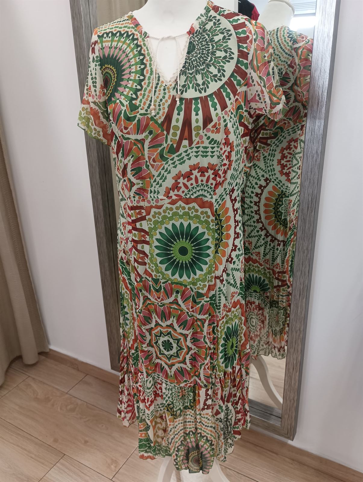 Vestido de gasa mandalas - Imagen 2