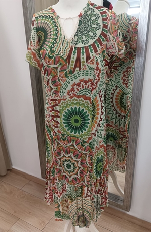 Vestido de gasa mandalas - Imagen 2