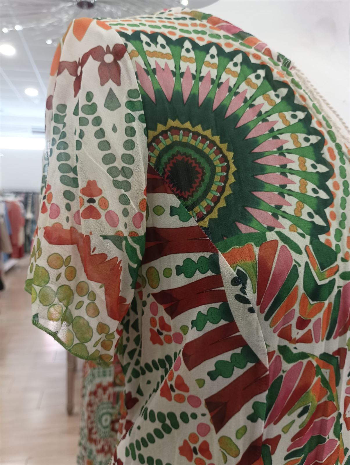 Vestido de gasa mandalas - Imagen 4