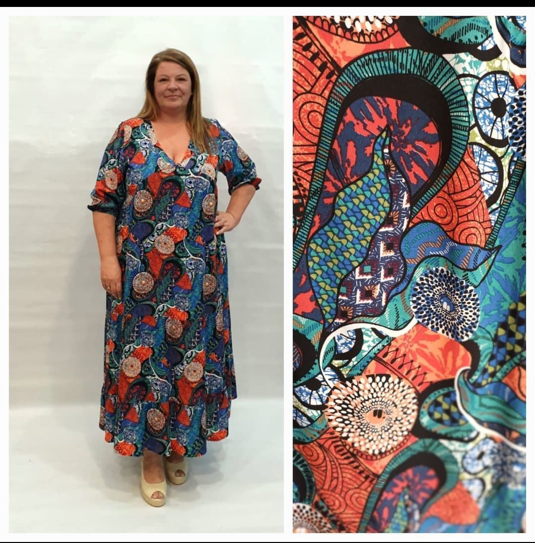 Vestido Isidora moda curvy - Imagen 1