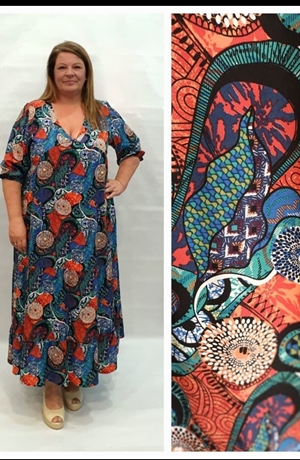 Vestido Isidora moda curvy - Imagen 1