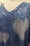 Vestido largo estampado corazones azul moda curvy - Imagen 2