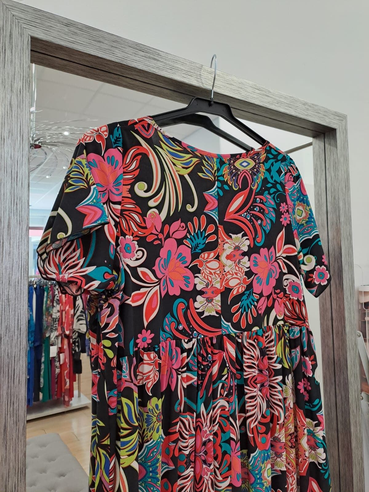Vestido largo Greta moda curvy - Imagen 3