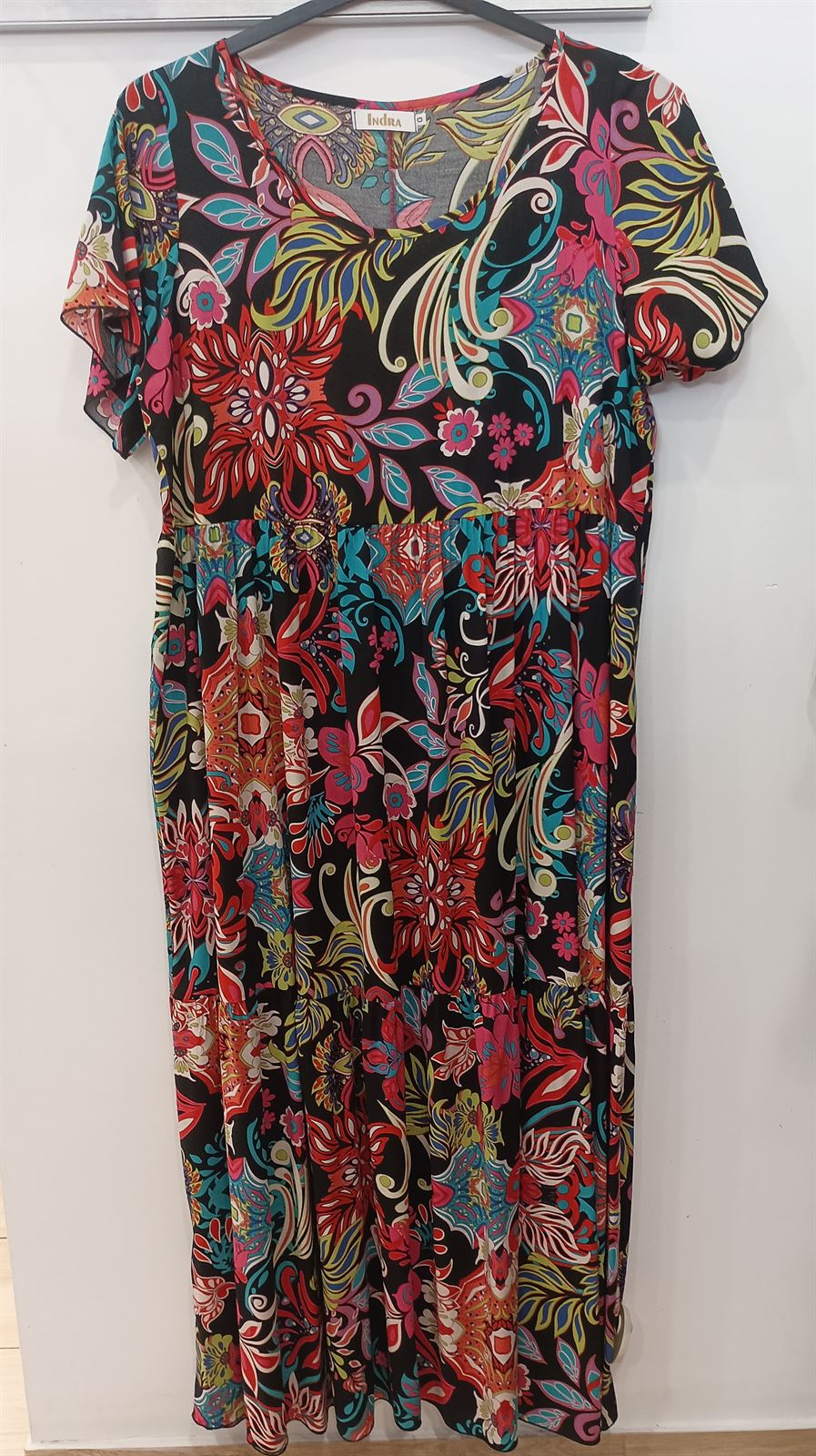 Vestido largo Greta moda curvy - Imagen 4